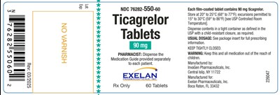 Ticagrelor Tablets Bottle Of 60 (Ticagrelor Tablets Bottle Of 60.jpg)
